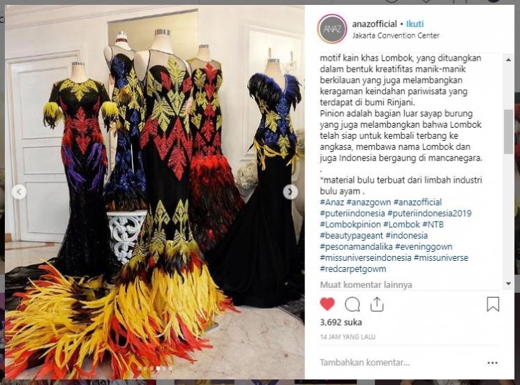 Gaun Gerhana: Kisah di Balik Karya Seni Couture yang Terbuat dari Bulu Ayam Gua Langka
